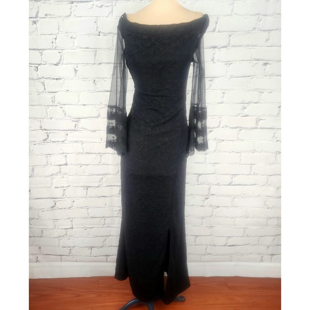 VFSHOW Dress Womens XL Maxi High Slit Witchcore Whimsygoth Vampire Romantic goth